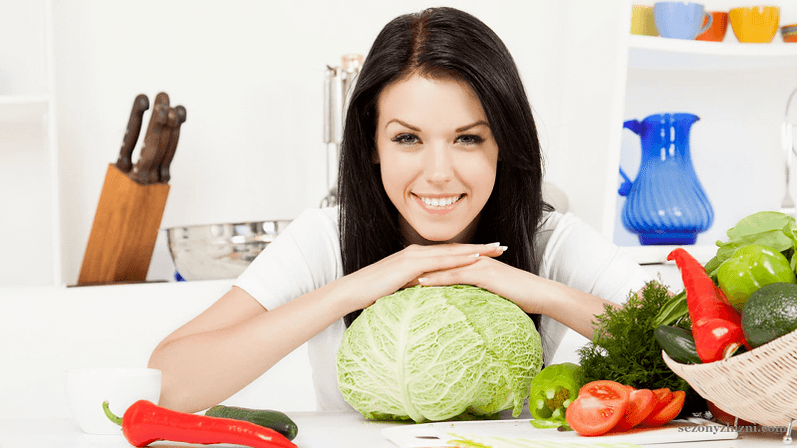 Gemüse zur Gewichtsreduktion um 7 kg pro Woche