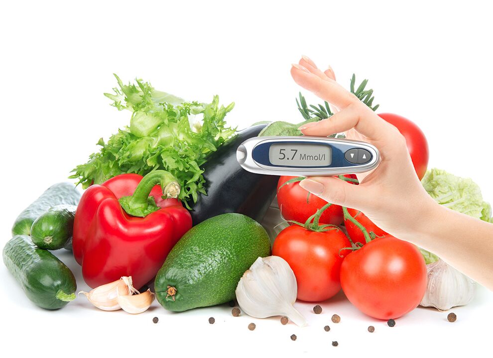 Diabetes mellitus und Gemüse
